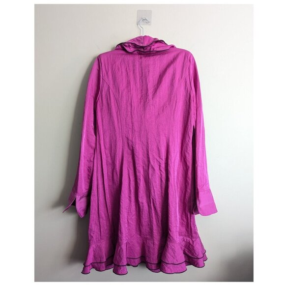 Vintage Rain Ruffle Trench - Picture 2 of 11